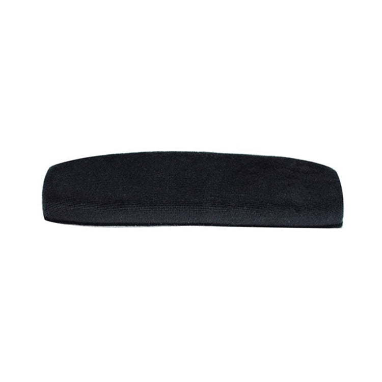 2 Pieces Black Flannel Replacement Headband Covers for Sennheiser HD515, HD555, HD595, HD598, HD558, PC360