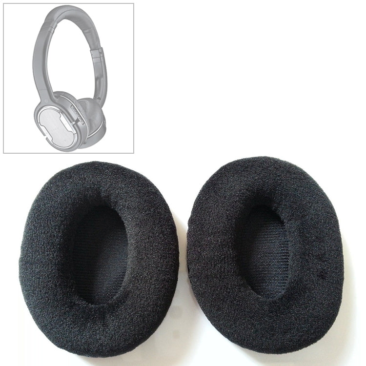 2 Pack of Replacement Earpads for Nokia BH-905 / HS96W / BH-904 Earphones with Dense Velvet Material