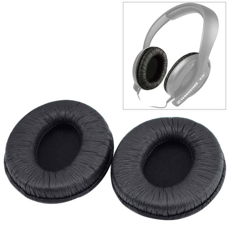 2-Pack Replacement Cushion Sponge Earpads for Sennheiser HD202/HD212/HD437/HD447/HD457/HD497 Headphones