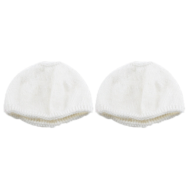 White Knitted Protective Case for Beats Solo2/Solo3 - Set of 2