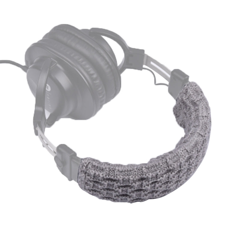 Knitted Wool Protective Case for Headphones (Grey)