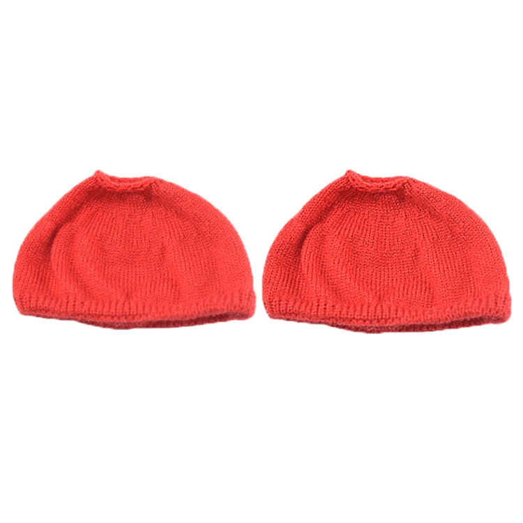 2 Pack Red Knitted Headphone Dustproof Cases for Beats Studio2