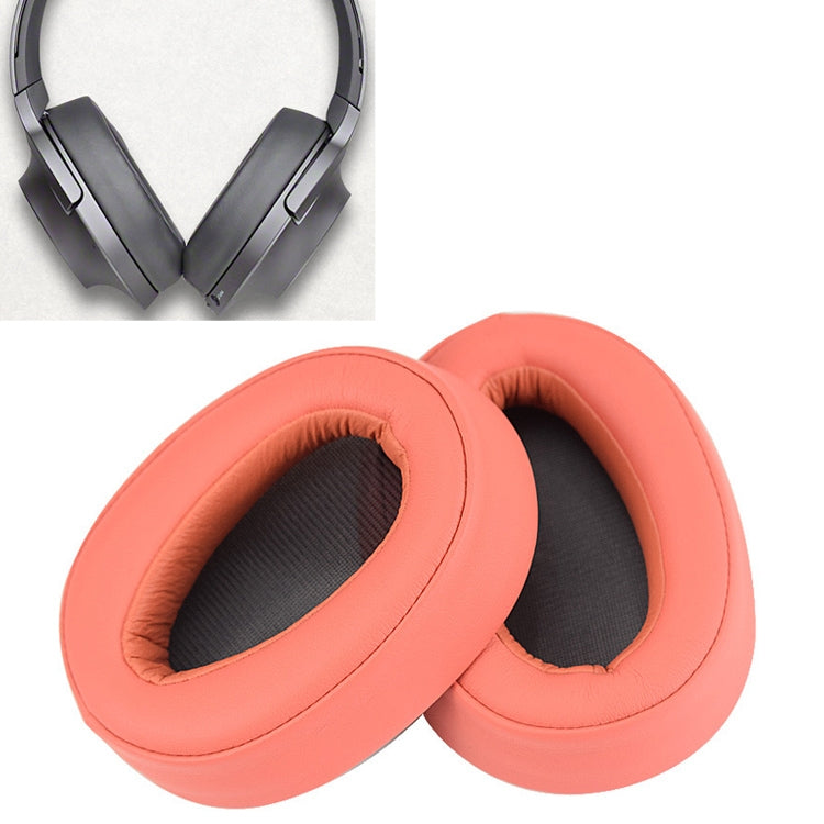 Sony MDR-100ABN / WH-H900N Headphone Protective Case (Twilight Red) with Sponge Material