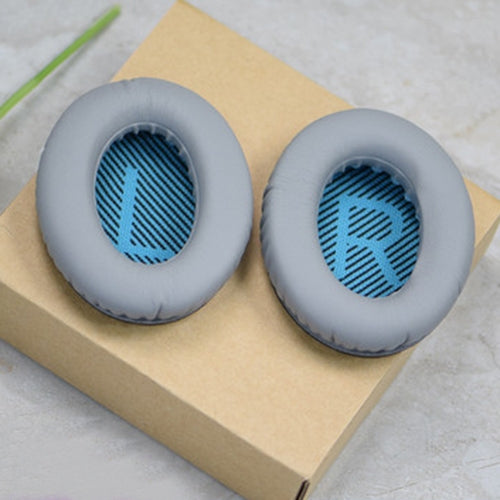Soft Earmuff Headphone Jacket for BOSE Headphones - Grey+Blue