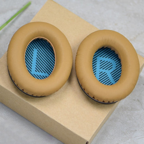 Yellow Blue Soft Earmuff Headphone Jacket for BOSE QC2 / QC15 / AE2 / QC25 / QC35 with LR Cotton