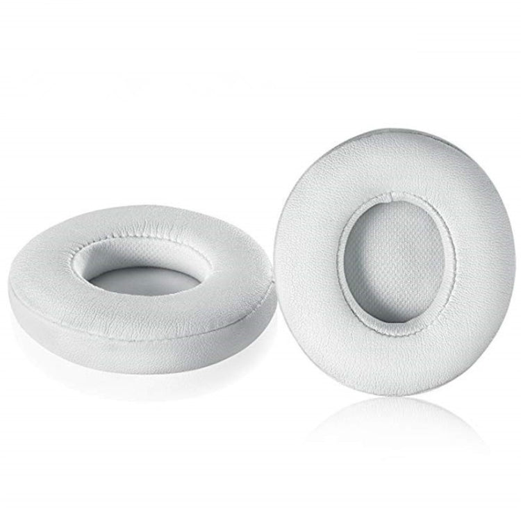 Soft Sponge Earmuff Headphone Jacket for Beats Solo 2.0, Wired Version (White) - Enhance Comfort and Style