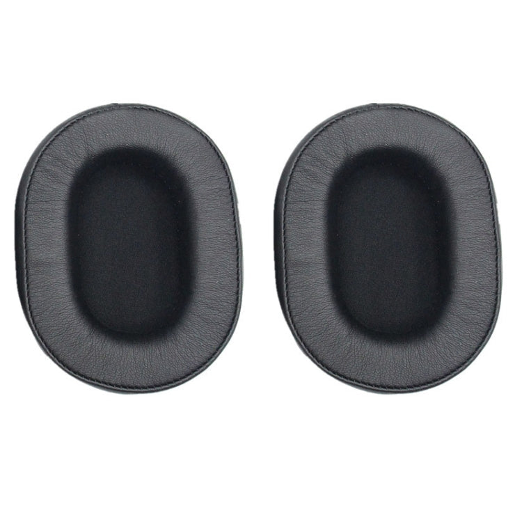 Cozy Soft Sponge Earmuff Headphone Jackets for Audio-Technica Headphones (Black)