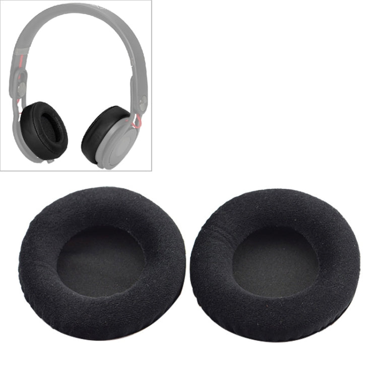 Steelseries Siberia V2 / V1 Frost Blue Headphone Protective Black Flannel Earmuffs (2 PCS)