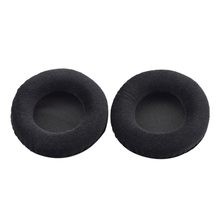 Steelseries Siberia V2 / V1 Frost Blue Headphone Protective Black Flannel Earmuffs (2 PCS)