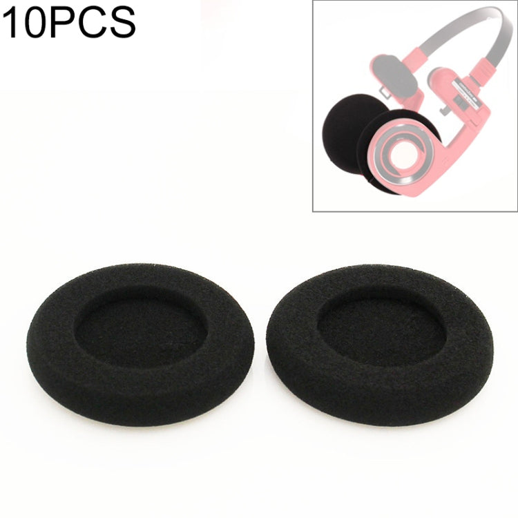 10 PCS Protective Cover Sponge Earmuffs for KOSS PP / SP Headphones