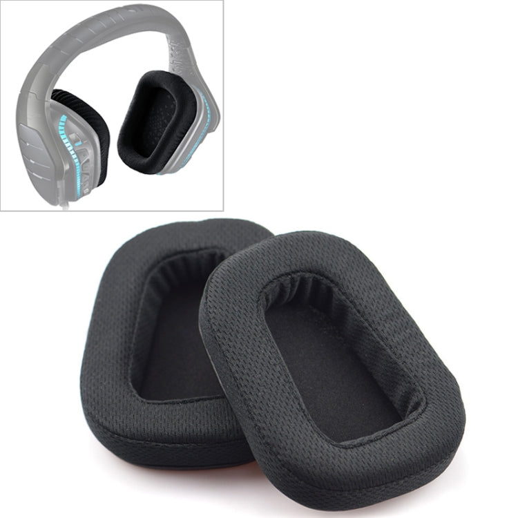 2-Piece Plush Velvet Earpad Replacement Set for Logitech G633 G933 Earphones