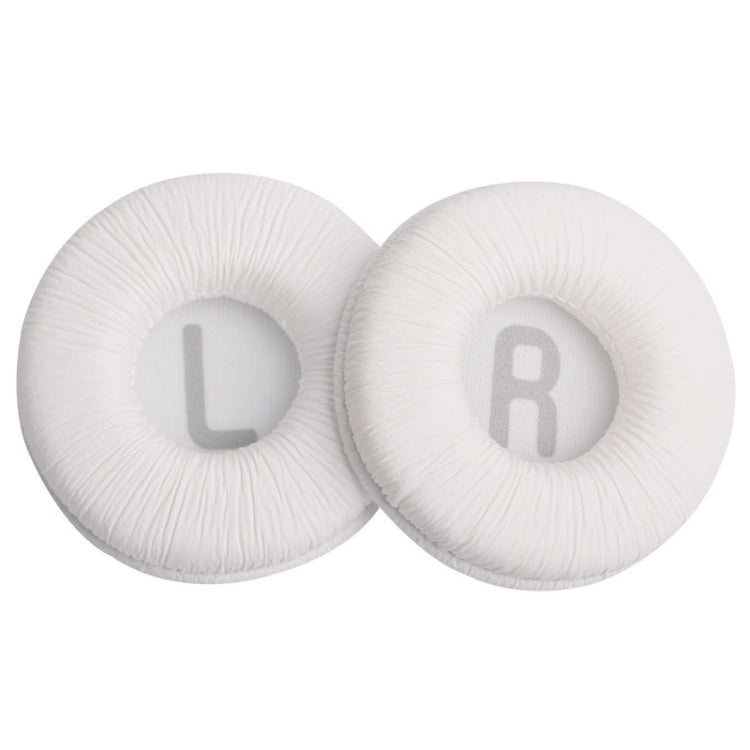 JBL Tune 600BTNC / T500BT / T450BT Earphone Cushion Cover Earmuffs Replacement Earpads with Mesh - 2 PCS White