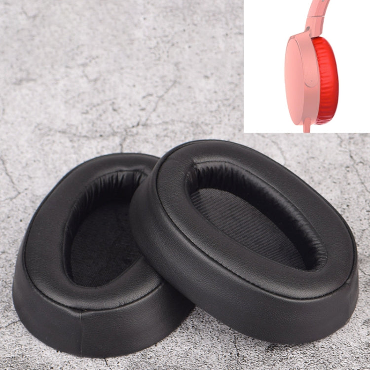 2 Pack Replacement Earpads for Sony MDR-100ABN / WH-H900N Headphones, Black