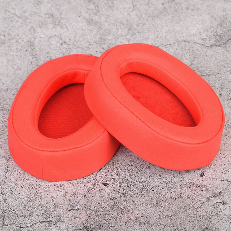 Replacement Earpads for Sony MDR-100ABN / WH-H900N Headphones with Mesh (Red, 2 PCS)