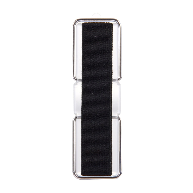 Adjustable 2 in 1 Mini Phone/Tablet Holder with Finger Grip (Black)
