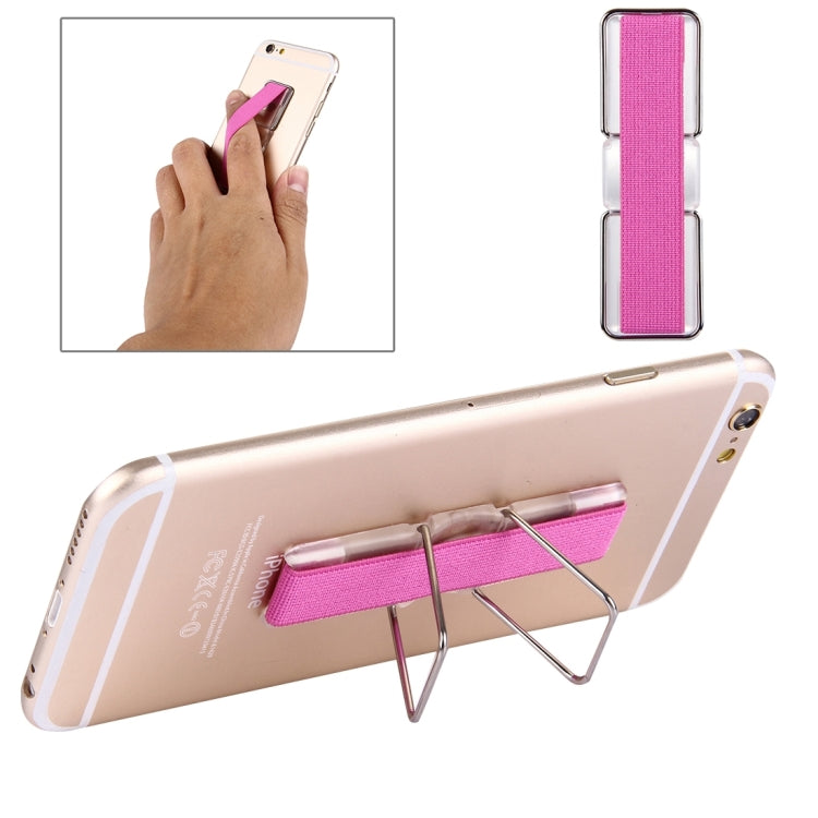 Adjustable Mini Adhesive Phone/Tablet Holder with Slim Finger Grip