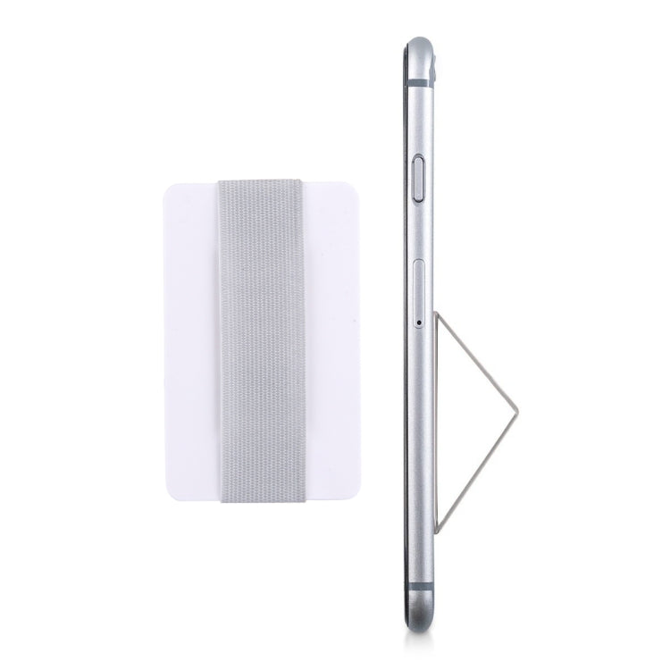 Slim Finger Strap for Phones and Tablets (White)