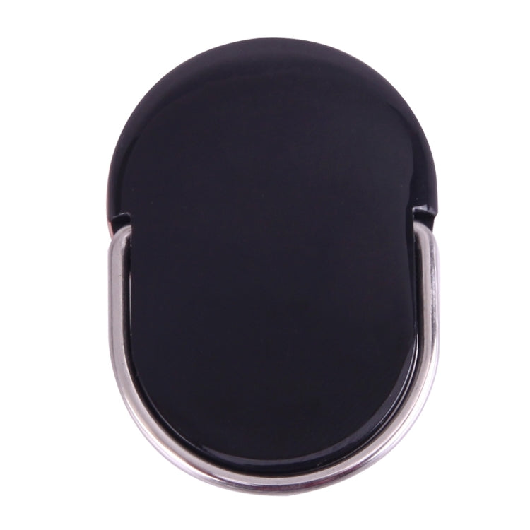 360 Degree Rotatable Plastic Ring Holder for Smartphones (Black)