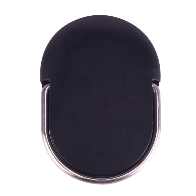 360-Degree Rotatable Grey Plastic Ring Holder for Smartphones