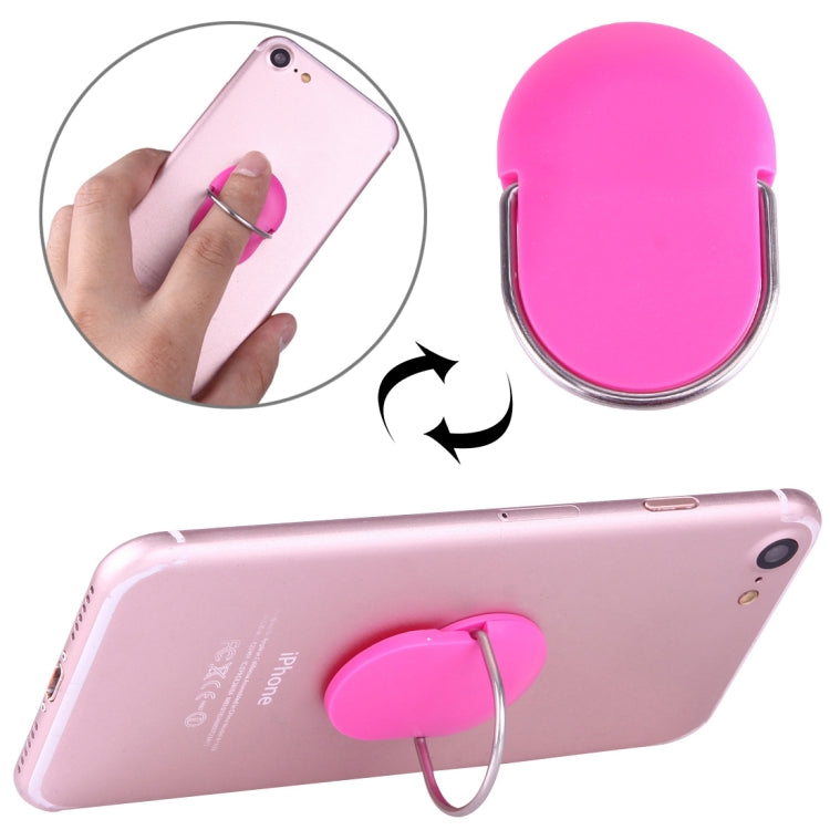 Cmzact CPS-005 Universal 360 Degrees Rotatable Plastic Ring Holder (Magenta)