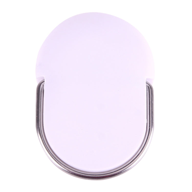 Universal 360 Degrees Rotatable Plastic Ring Holder(White) with Enhanced Phone Grip