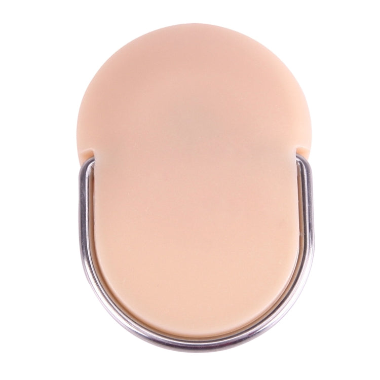 Universal 360 Degrees Rotatable Plastic Ring Holder - Apricot