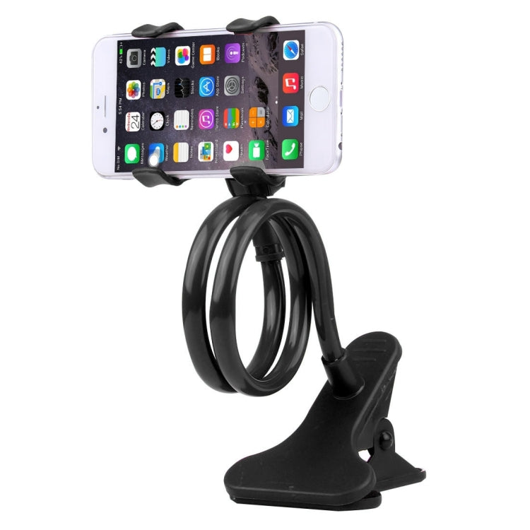 Flexible Long Arm Phone and Tablet Holder Stand - Black