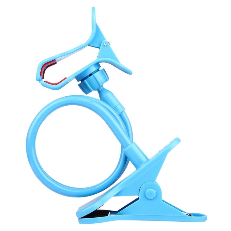 Flexible Long Arm Lazy Bracket for Phone and Tablet (Blue)