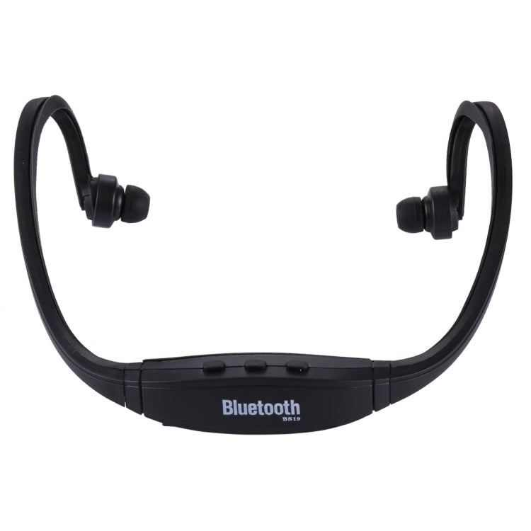 Wireless Sports Bluetooth Earbud Earphone for Active Lifestyles (Black)
