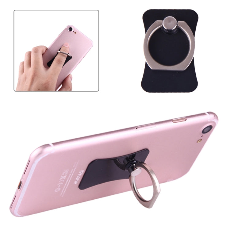 360 Degree Rotatable Universal Black Phone Holder Stand with Secure Grip