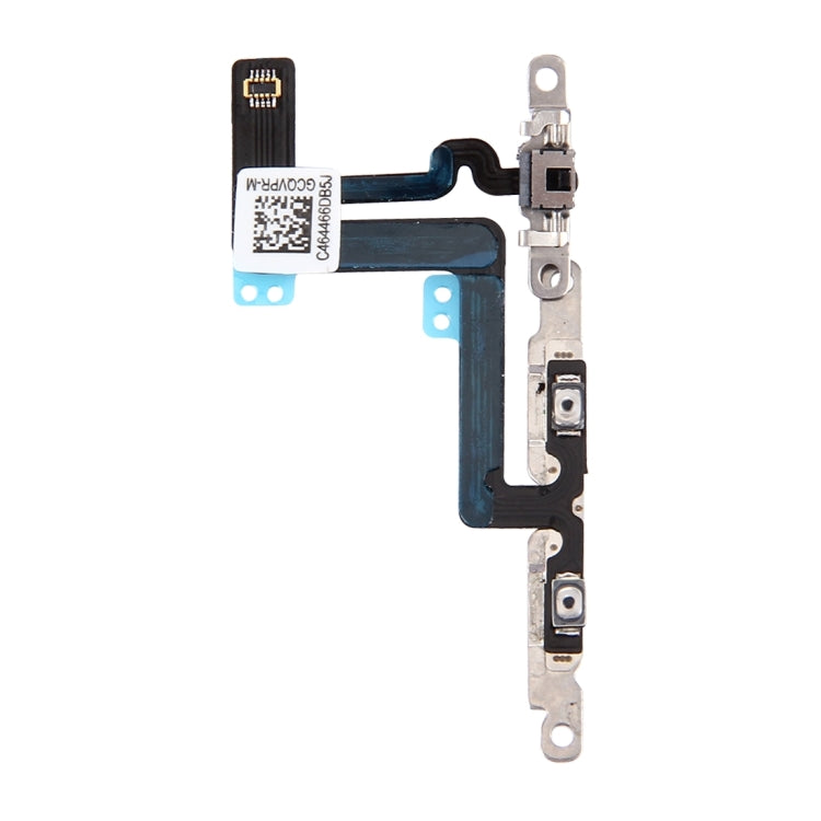 iPhone 6 Plus Volume Button & Mute Switch Flex Cable with Brackets