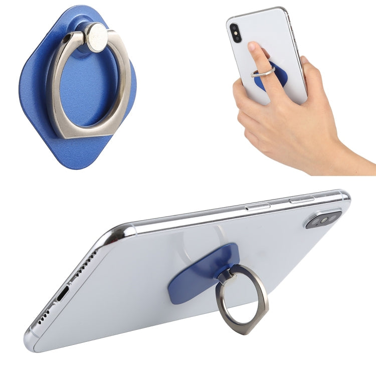 Phone Ring Stand Holder for iPad, iPhone, Galaxy, Huawei, Xiaomi, LG, HTC, and More (Blue)