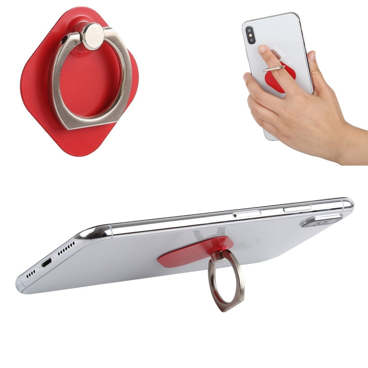 360-Degree Rotating Phone Holder Stand for iPad, iPhone, Galaxy, Huawei, Xiaomi, LG, HTC and More Smartphones (Red)