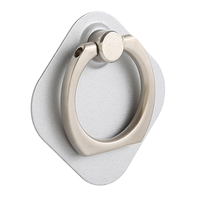 Silver Universal Ring Phone Holder Stand for Smartphones with 360° Rotation