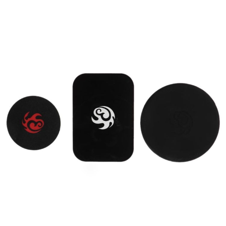 Magnetic Wall Mount Bracket for iPhone / iPad (Black)