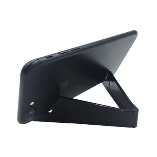 Universal V Shape Mobile Phone and Tablet Bracket Holder (Black)