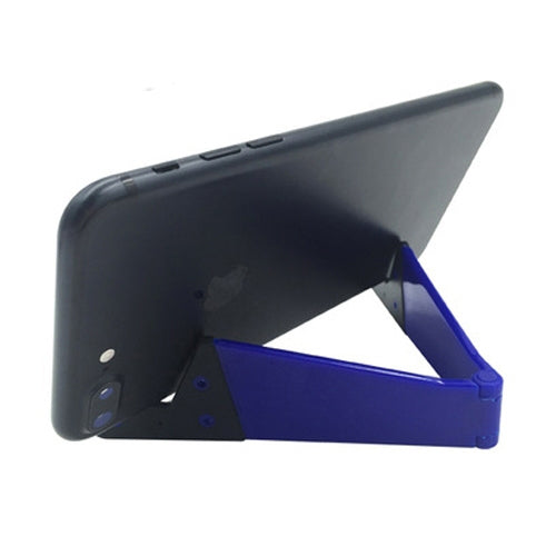 V-Shaped Universal Mobile Phone and Tablet Holder (Dark Blue)