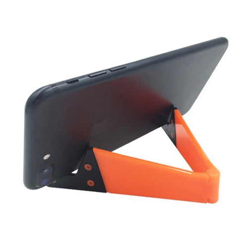 V-Shaped Universal Mount for Mobile Phones and Tablets (Orange)