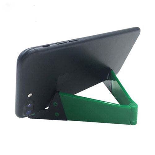 Green V Shape Mobile Phone and Tablet Holder
