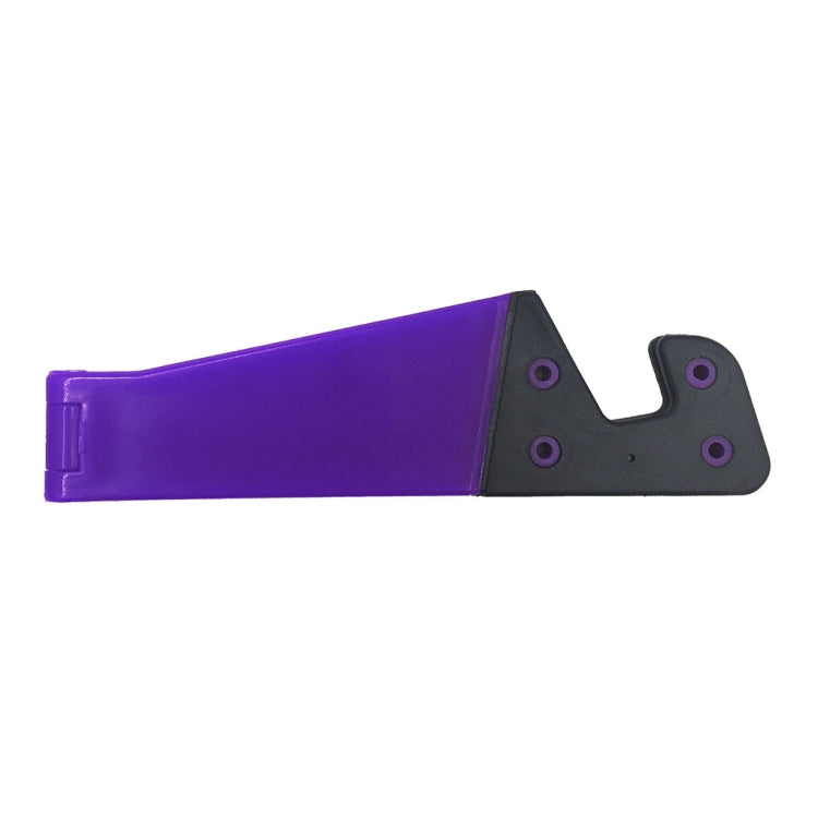 Purple V-Shaped Universal Mobile Phone and Tablet Bracket Holder