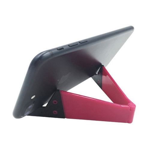 V-shaped Rose Red Mobile Phone and Tablet Bracket Holder