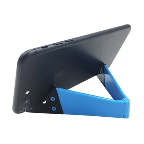 Sky Blue V Shape Universal Mobile Phone Tablet Bracket Holder
