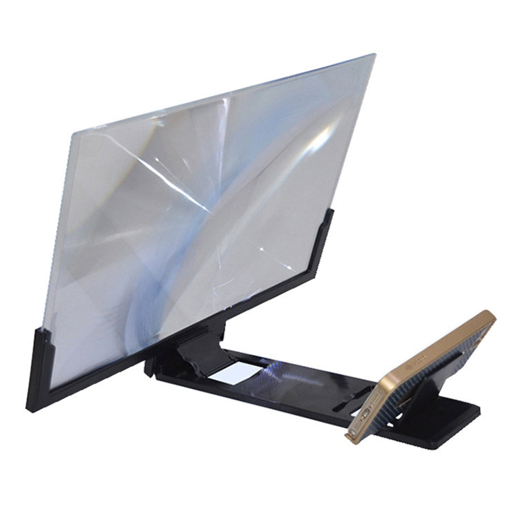 F3 14 inch Radiation Protection Mobile Phone Screen Amplifier with Stand - Black