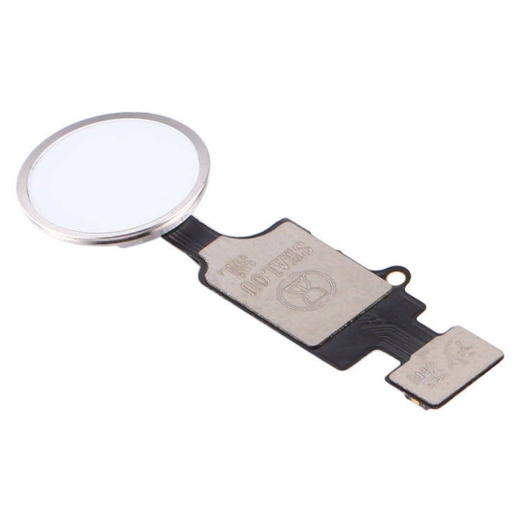 Home Button (5th Generation) Replacement with Flex Cable for iPhone 8 Plus / 7 Plus / 8 / 7 (White)