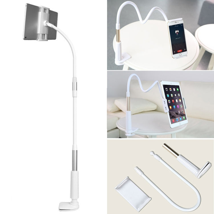 360-Degree Rotating Universal Mobile Phone and Tablet Desktop Bracket (Silver)