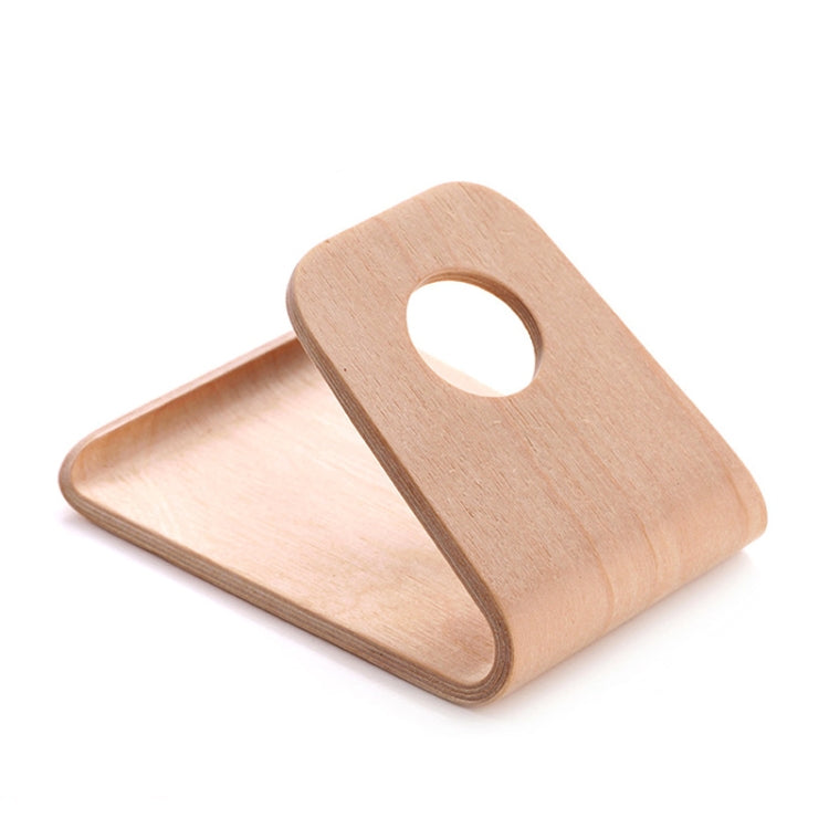 Wooden Desktop Phone Holder for Tablets and Phones