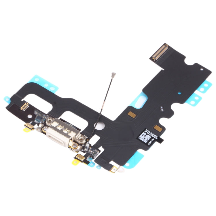 Original Charging Port Flex Cable for iPhone 7 in White