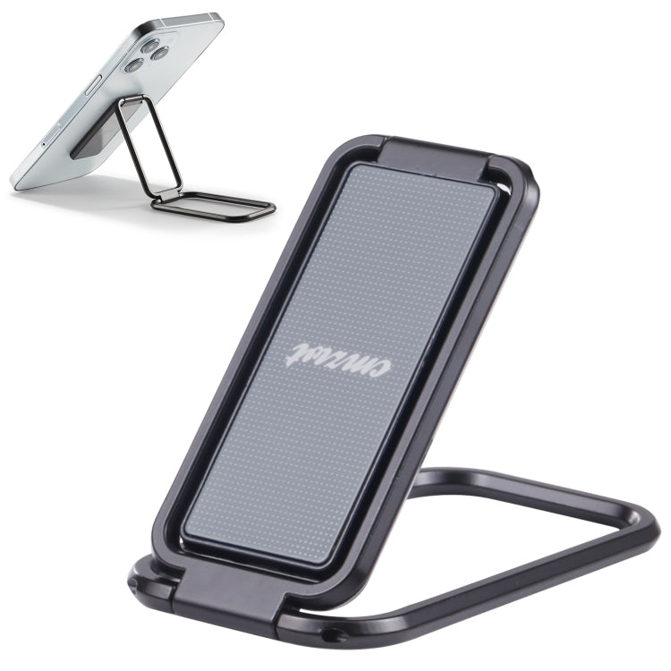 Adjustable Magnetic Folding Mobile Phone Holder Bracket (Black)