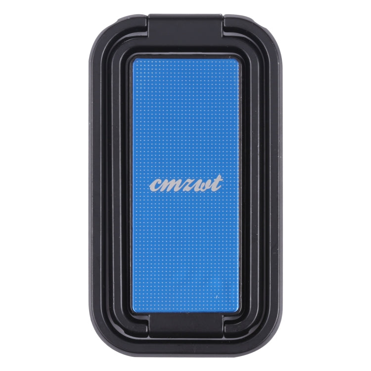 Adjustable Folding Magnetic Mobile Phone Desktop Holder Bracket - Blue