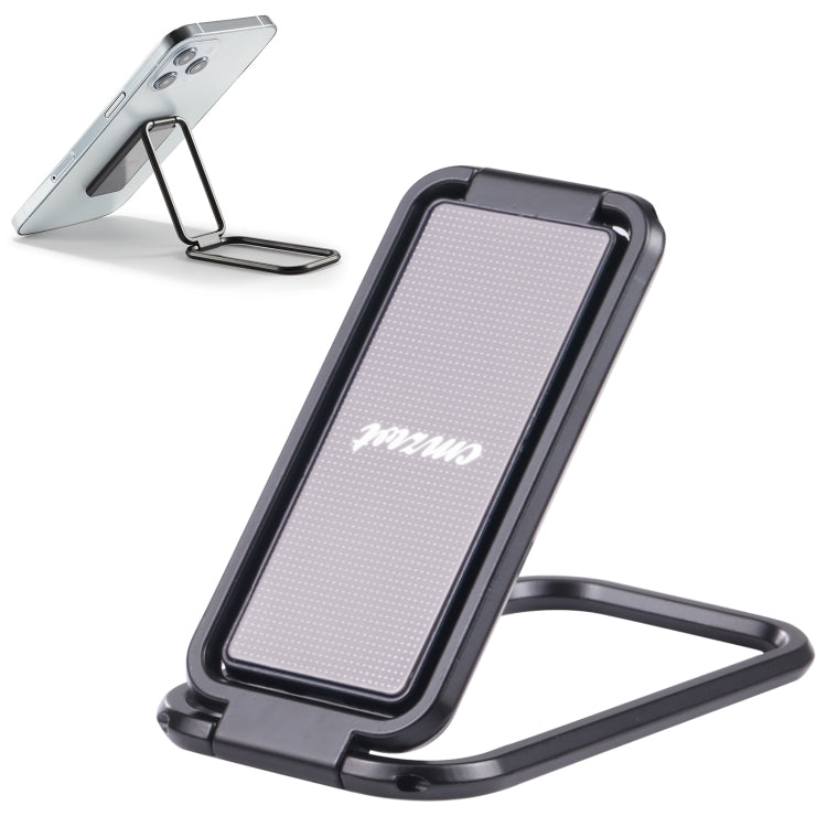 Adjustable Magnetic Folding Mobile Phone Desktop Holder Bracket in Silver
